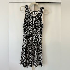 BCBG MaxAzaria Talulah sleeveless sweater dress